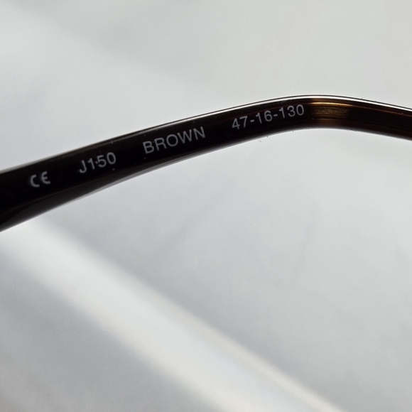 Designer Glasses Frames in Bronze and Gold - Picture 5 of 5